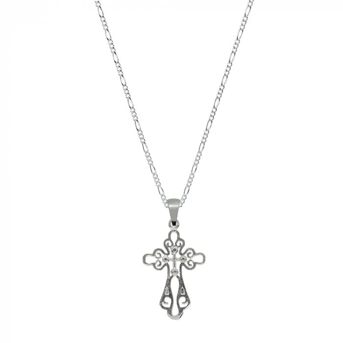 Lantisor argint personalizat cruciulita argint 4433FIG31430 Dras [1]