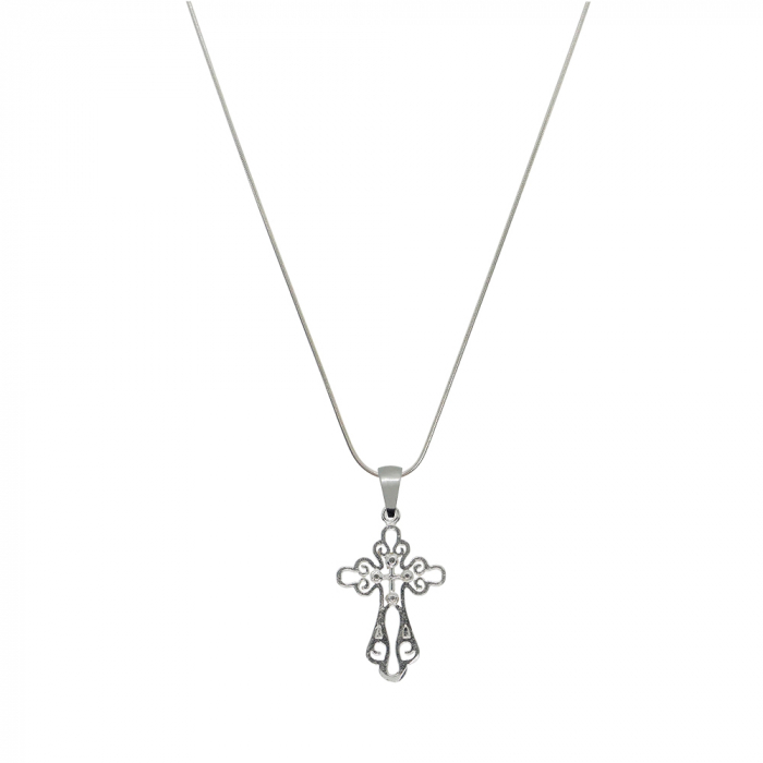 Lantisor argint personalizat cruciulita argint 4433SCH490 Dras [1]