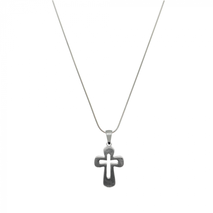 Lantisor argint personalizat cruciulita argint 4501SCH455 Dras [1]