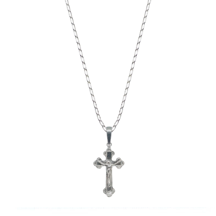 Lantisor argint personalizat cruciulita argint 4507FIG01280 Dras [1]