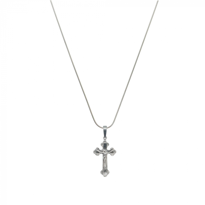 Lantisor argint personalizat cruciulita argint 4507SCH390 Dras [1]
