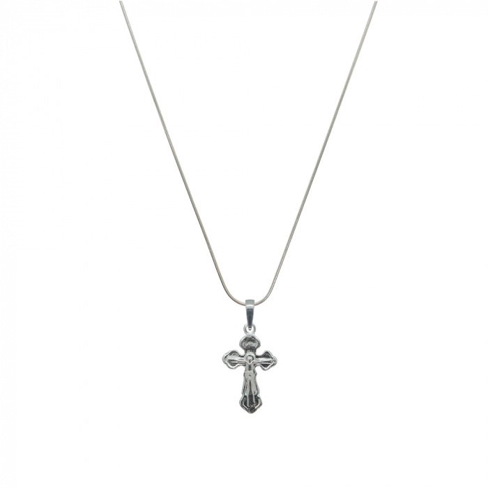 Lantisor argint personalizat cruciulita argint 4512SCH380 Dras [1]
