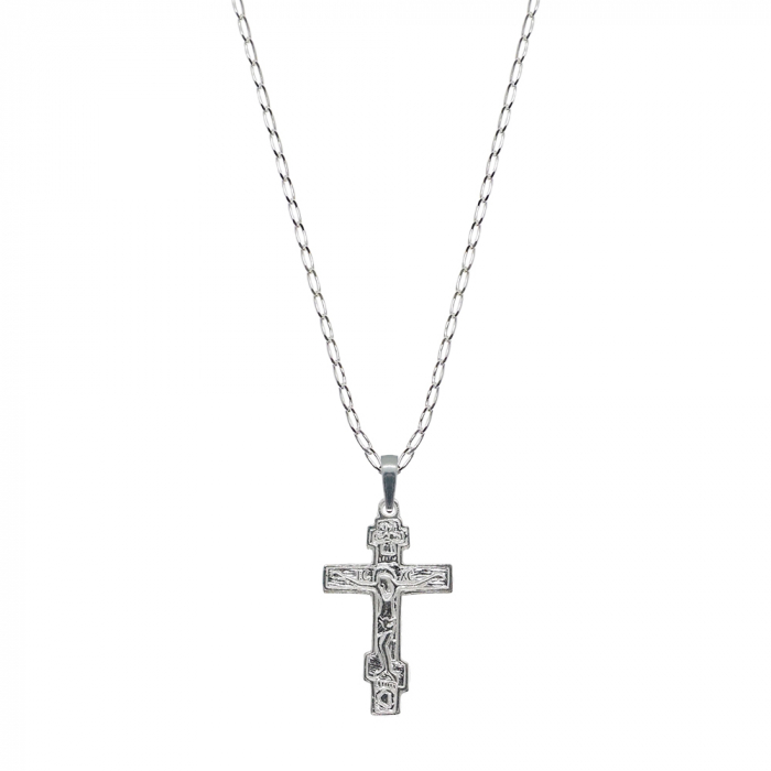 Lantisor argint personalizat cruciulita argint 4513FIG01365 Dras [1]