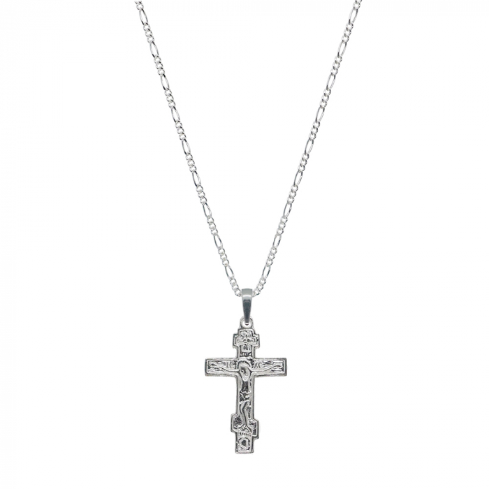 Lantisor argint personalizat cruciulita argint 4513FIG31380 Dras [1]