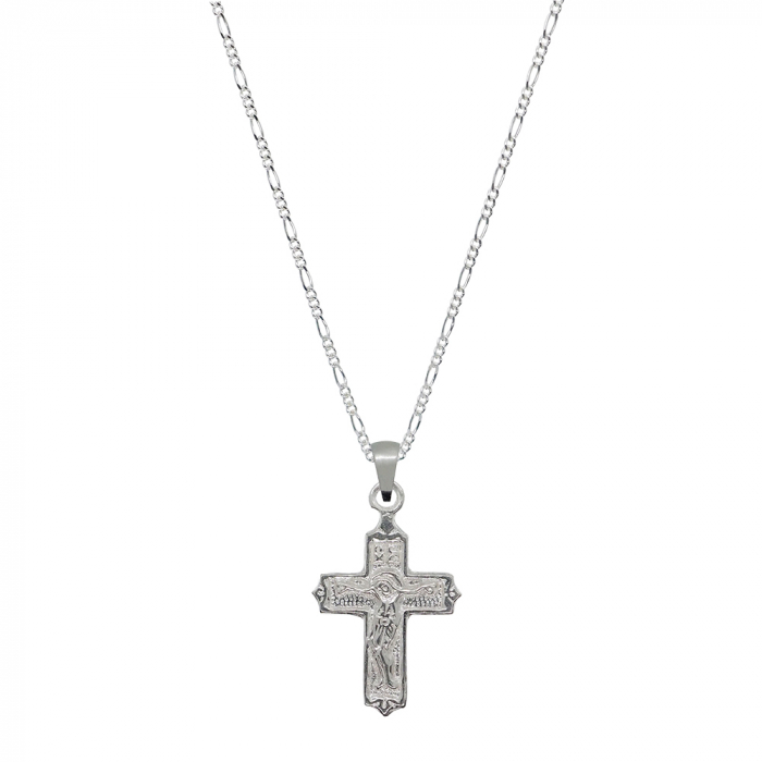 Lantisor argint personalizat cruciulita argint 4514FIG31430 Dras [1]