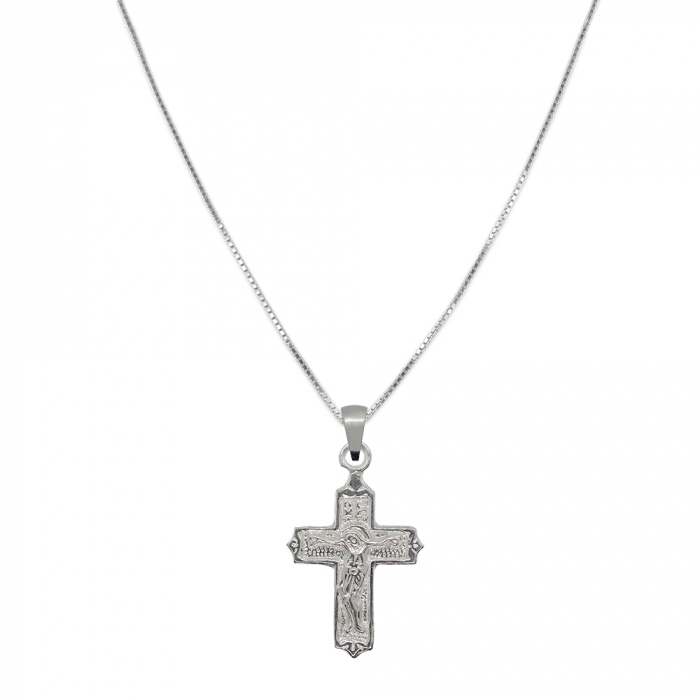 Lantisor argint personalizat cruciulita argint 4514VEN410 Dras [1]