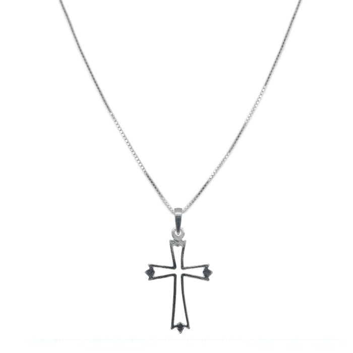 Lantisor argint personalizat cruciulita argint 4522VEN305 Dras [1]