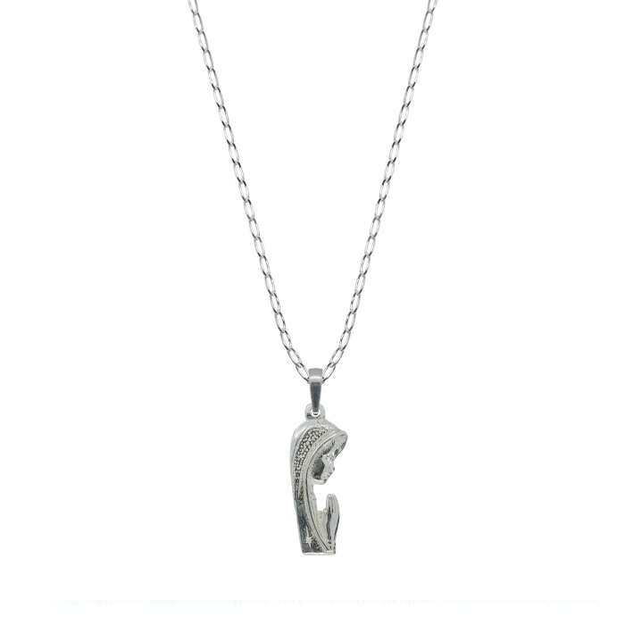 Lantisor argint personalizat Maica Domnului argint 4223FIG360 Dras [1]