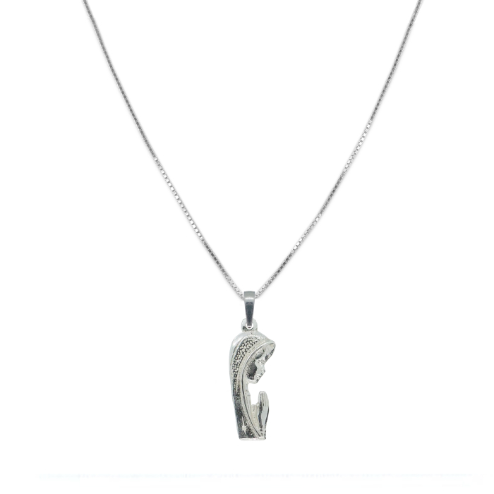 Lantisor argint personalizat Maica Domnului argint 4223VEN405 Dras [1]