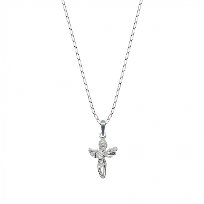 Lantisor argint personalizat medalion Ingeras argint 4301FIG01330 Dras [1]