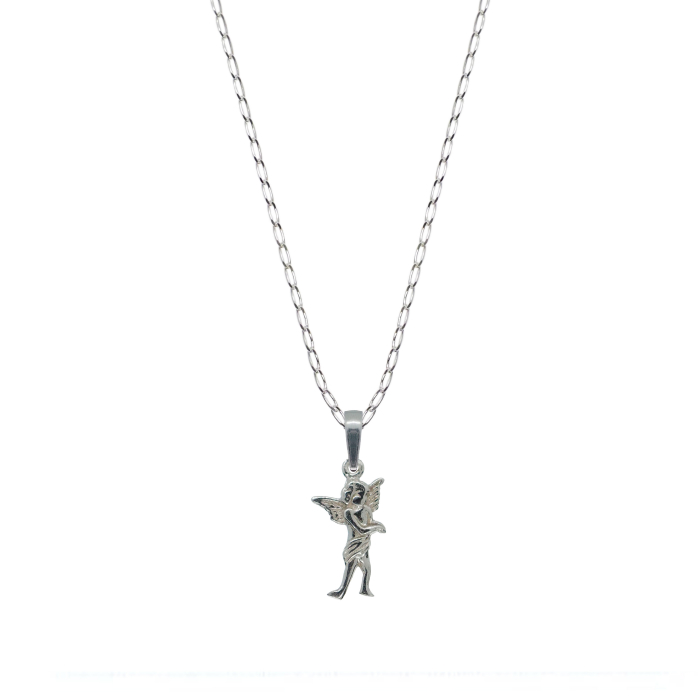 Lantisor argint personalizat medalion Ingeras argint 4349FIG01280 Dras [1]