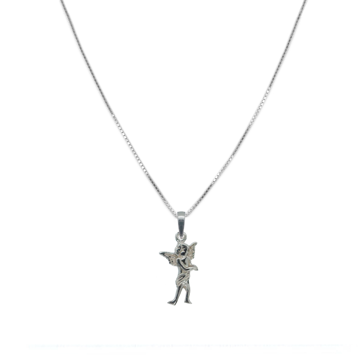 Lantisor argint personalizat medalion Ingeras argint 4349VEN310 Dras [1]