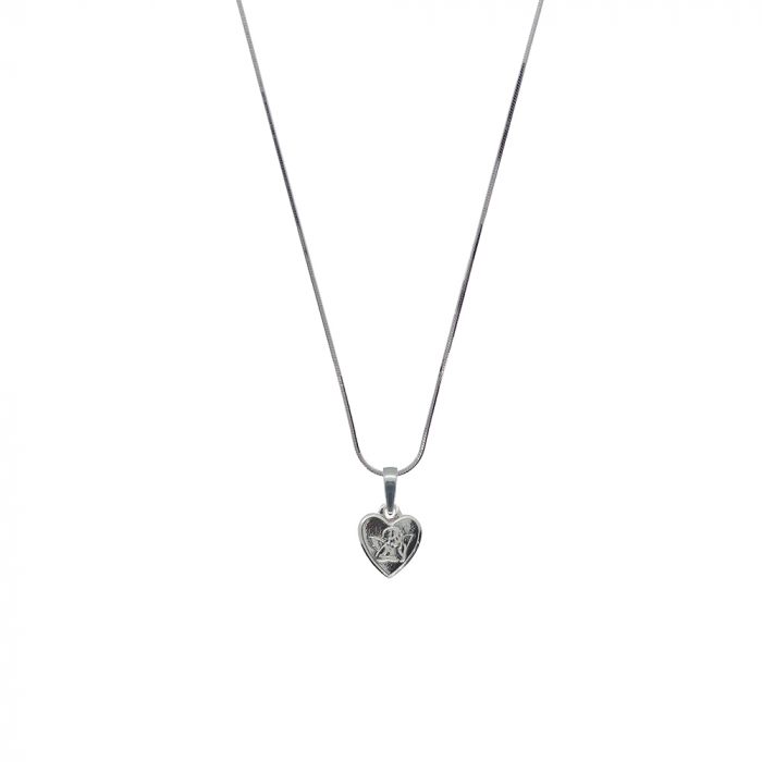 Lantisor argint personalizat medalion Ingeras argint 4359SCHD430 Dras [1]