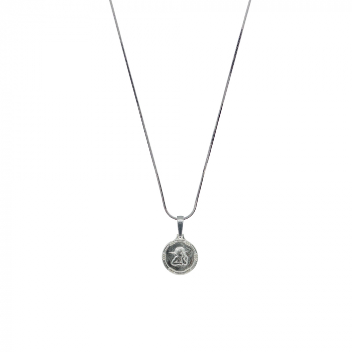 Lantisor argint personalizat medalion Ingeras argint 4360SCHD430 Dras [1]