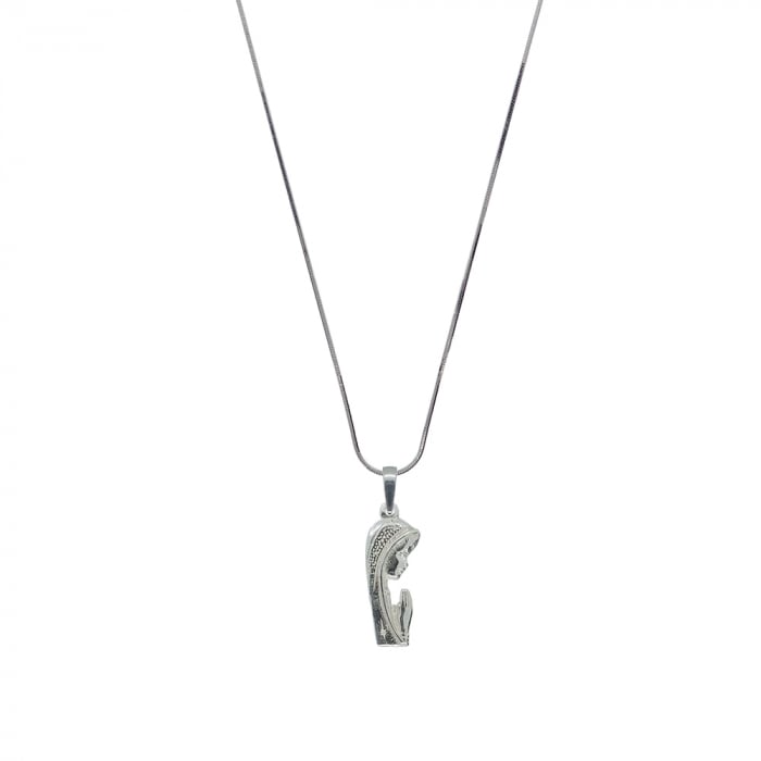 Lantisor argint personalizat medalion Maica Domnului argint 4223SCHD435 Dras [1]