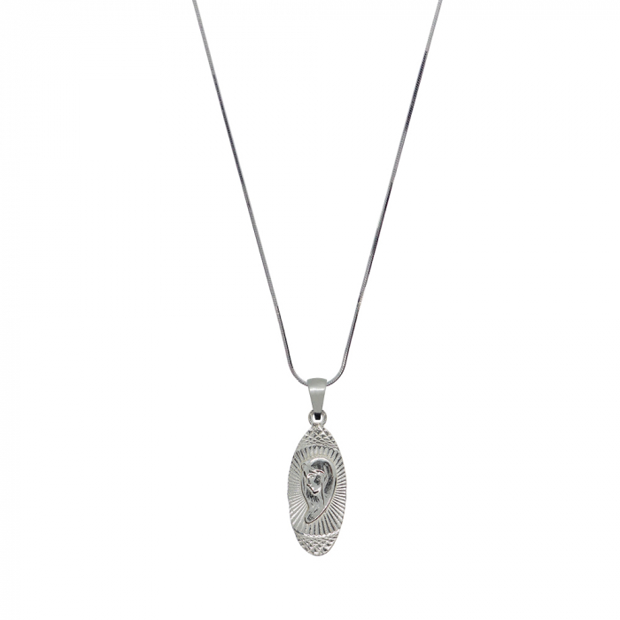 Lantisor argint personalizat medalion Maica Domnului argint 4241SCHD535 Dras [1]