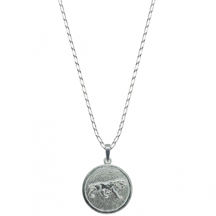 Lantisor argint personalizat medalion zodie Leu zodiac european argint 4202FIG470 Dras [1]