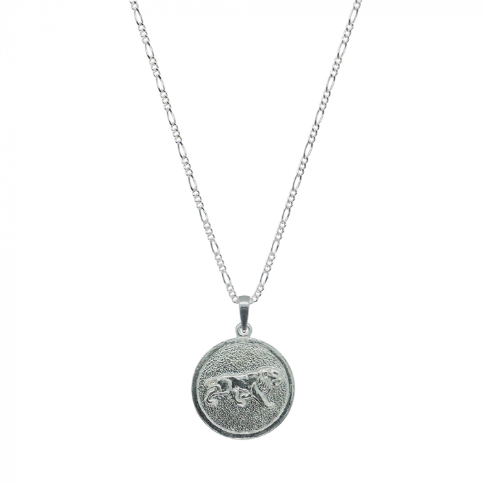 Lantisor argint personalizat medalion zodie Leu zodiac european argint 4202FIG560 Dras [1]