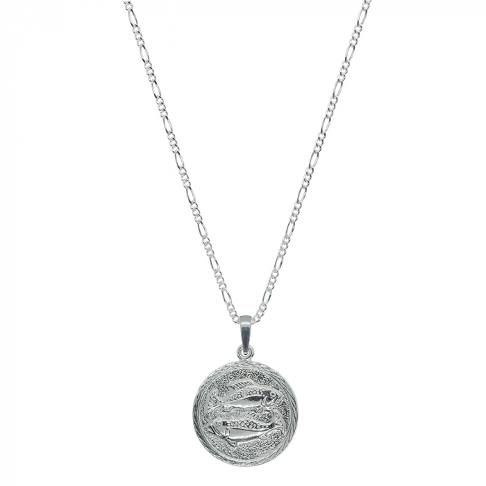 Lantisor argint personalizat medalion zodie Pesti zodiac european argint 4202FIG520 Dras [1]