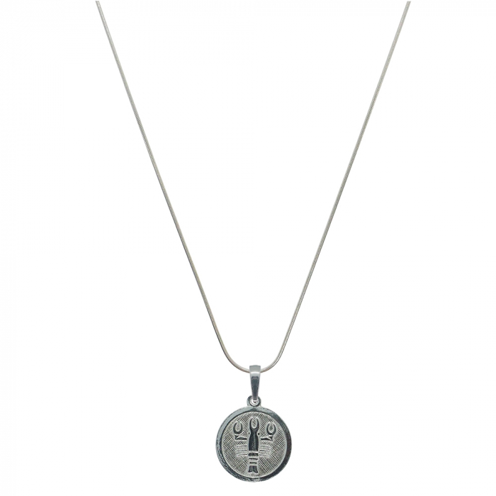 Lantisor argint personalizat medalion zodie Rac zodiac european argint 4201SCH480 Dras [1]