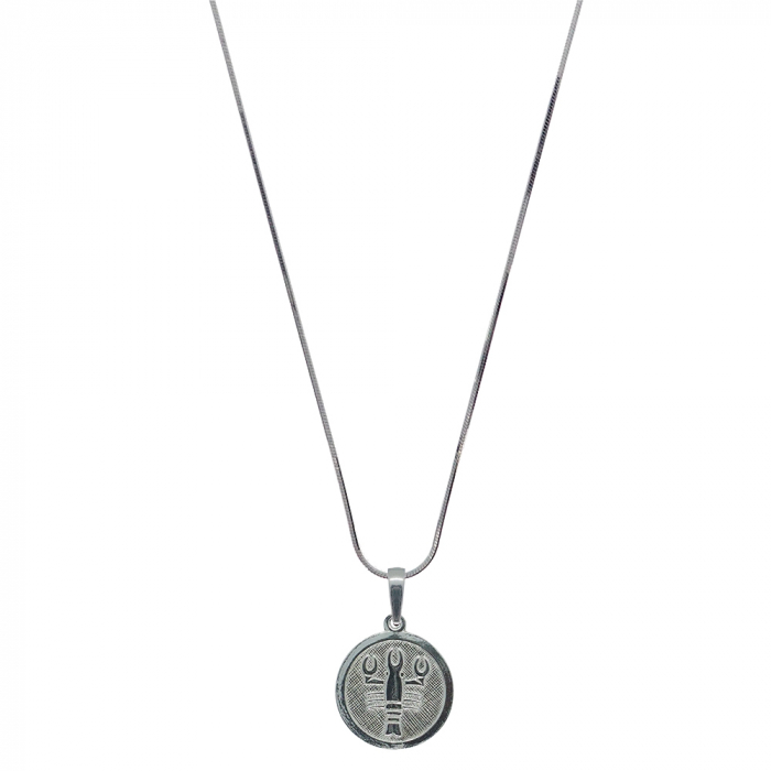 Lantisor argint personalizat medalion zodie Rac zodiac european argint 4201SCHD480 Dras [1]