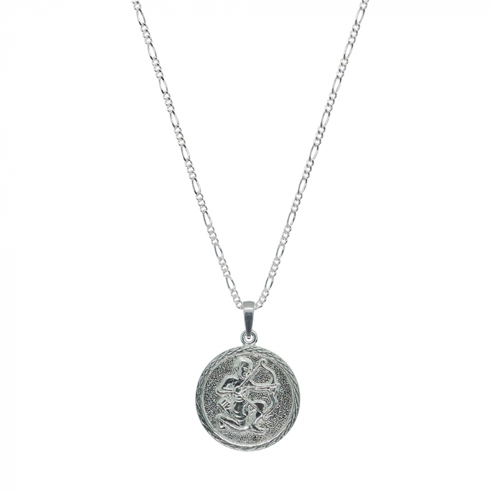 Lantisor argint personalizat medalion zodie Sagetator zodiac european argint 4202FIG520 Dras [1]