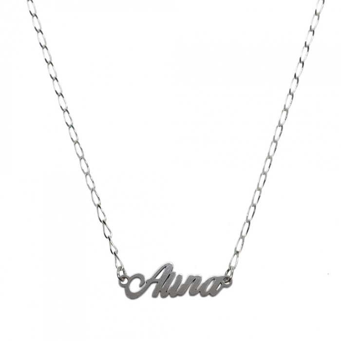 Lantisor argint personalizat nume Alina argint 9417FIG01305 Dras [1]