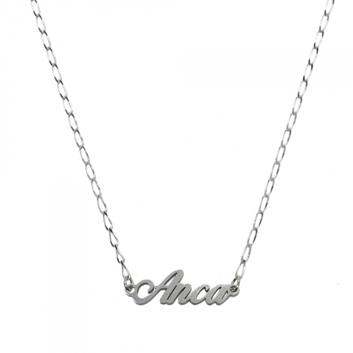 Lantisor argint personalizat nume Anca argint 9430FIG01305 Dras [1]