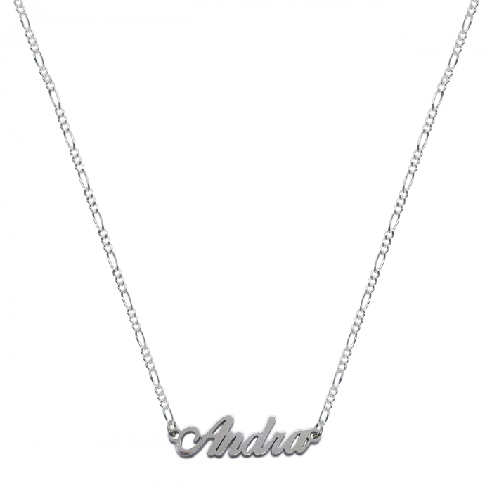 Lantisor argint personalizat nume Andra argint 9440FIG31320 Dras [1]