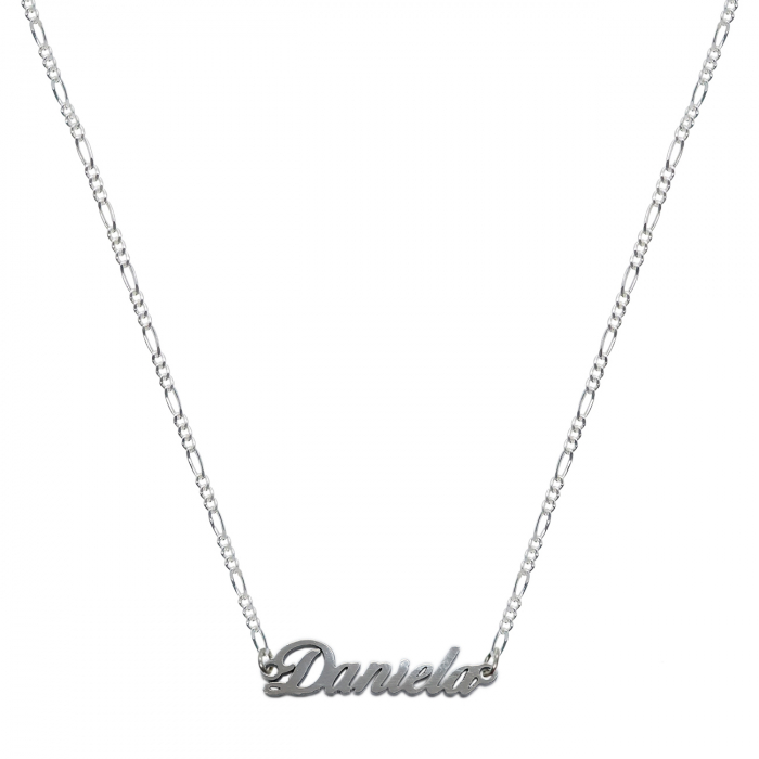 Lantisor argint personalizat nume Daniela argint 9449FIG31360 Dras [1]