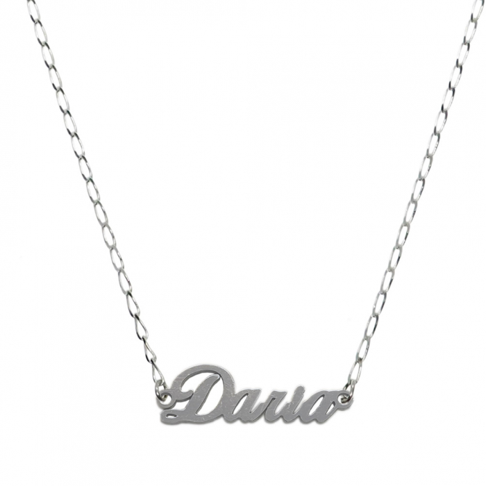 Lantisor argint personalizat nume Daria argint 9420FIG01305 Dras [1]
