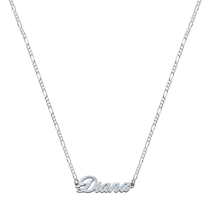 Lantisor argint personalizat nume Diana argint 9419FIG31360 Dras [1]