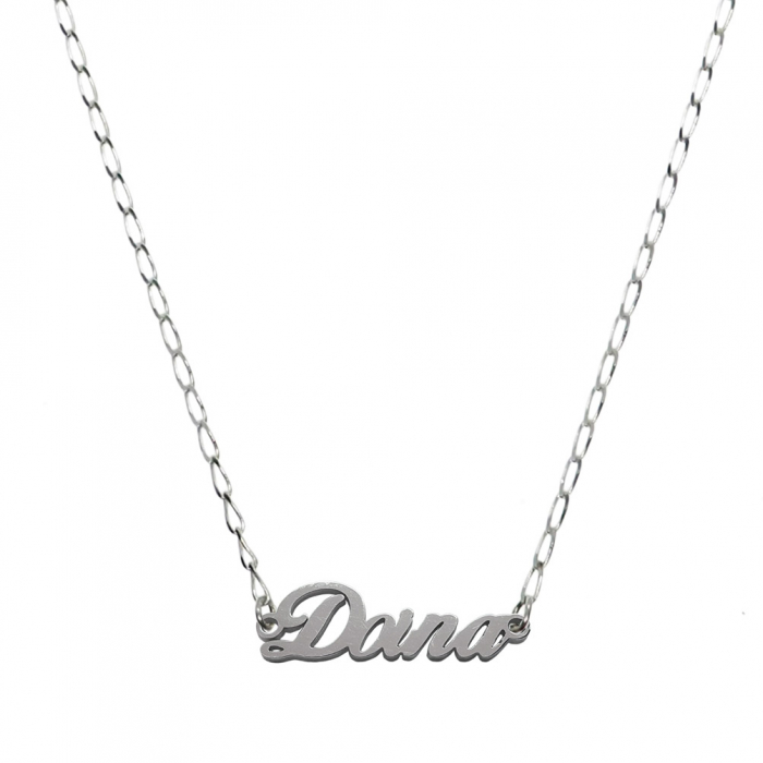 Lantisor argint personalizat nume Doina argint 9456FIG01305 Dras [1]