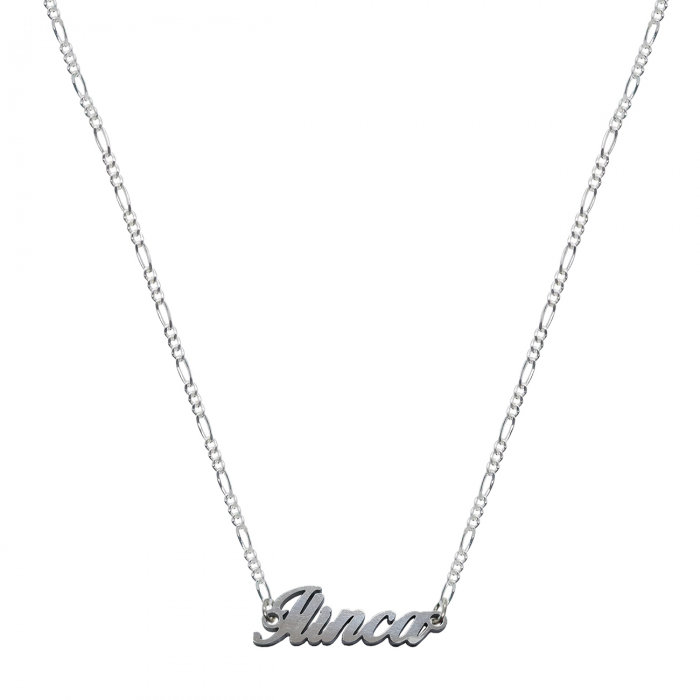 Lantisor argint personalizat nume Ilinca argint 9455FIG31360 Dras [1]