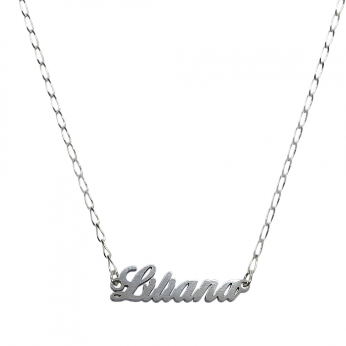 Lantisor argint personalizat nume Liliana argint 9435FIG01270 Dras [1]