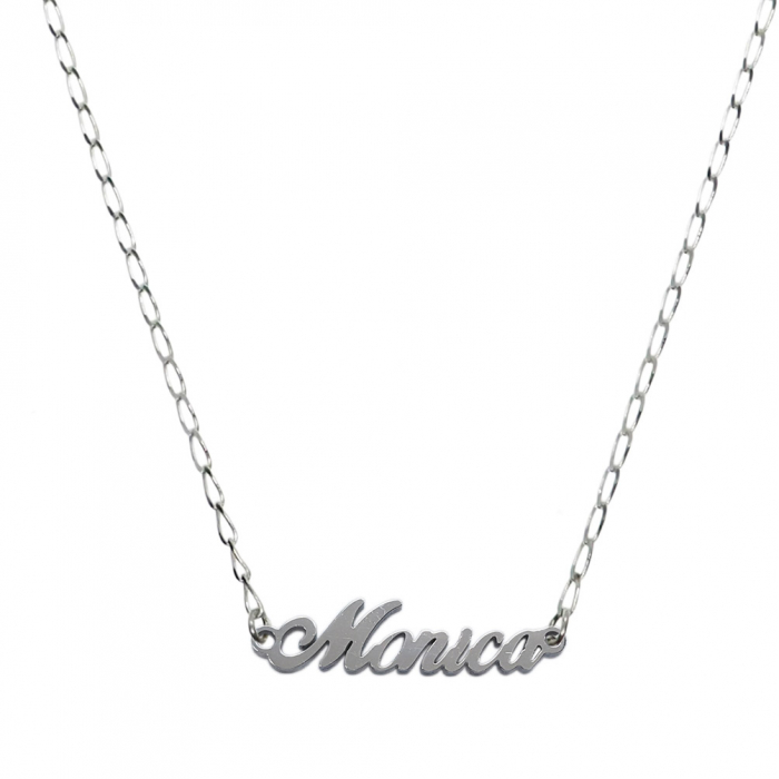 Lantisor argint personalizat nume Monica argint 9448FIG01270 Dras [1]