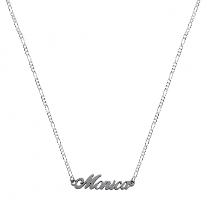Lantisor argint personalizat nume Monica argint 9448FIG31360 Dras [1]