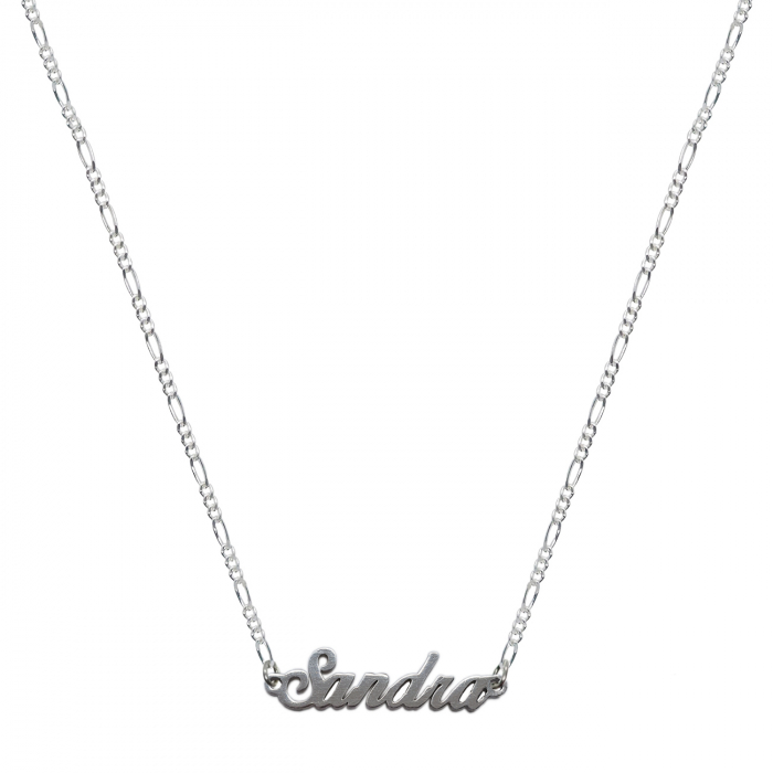 Lantisor argint personalizat nume Sandra argint 9425FIG31320 Dras [1]