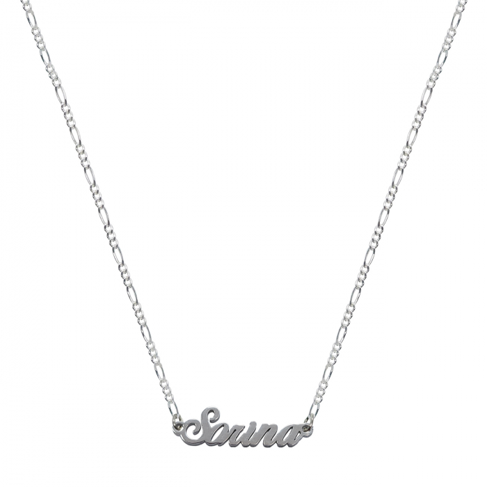 Lantisor argint personalizat nume Sorina argint 9458FIG31360 Dras [1]