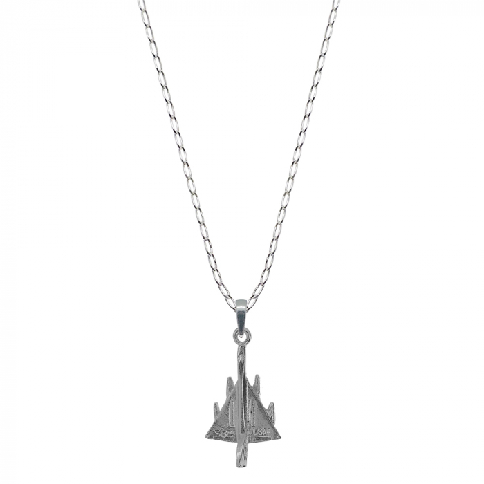 Lantisor argint personalizat pandantiv Avion MiG 8453FIG01510 Dras [1]