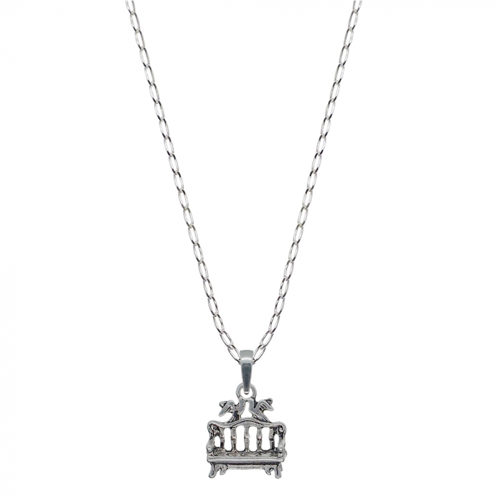 Lantisor argint personalizat pandantiv Bancuta porumbei 6978FIG01395 Dras [1]