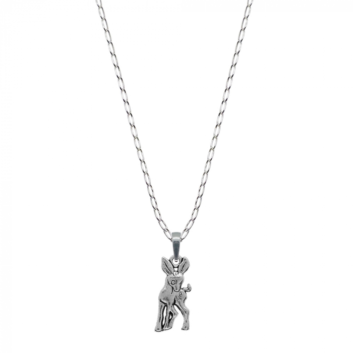 Lantisor argint personalizat pandantiv Caprioara 9873FIG01340 Dras [1]