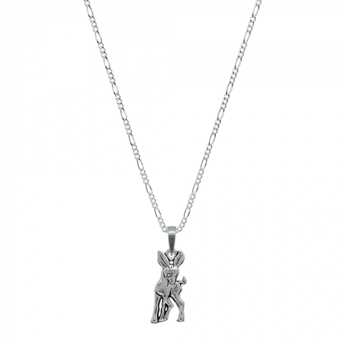 Lantisor argint personalizat pandantiv Caprioara 9873FIG31390 Dras [1]