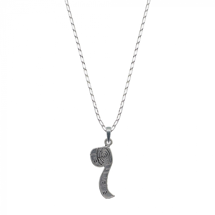 Lantisor argint personalizat pandantiv Centimetru croitorie 9339FIG01360 Dras [1]