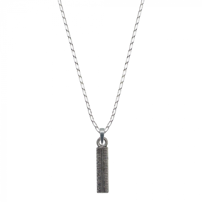 Lantisor argint personalizat pandantiv Centimetru croitorie 9358FIG01350 Dras [1]