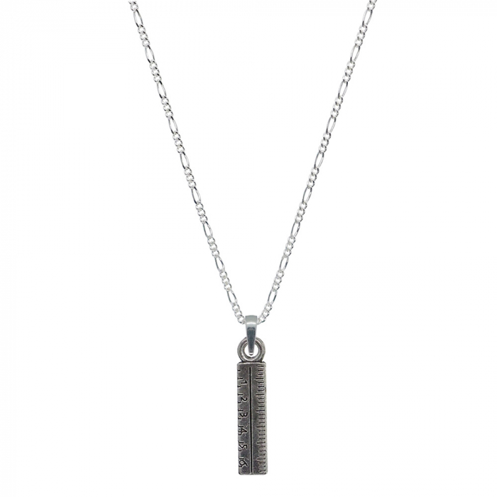 Lantisor argint personalizat pandantiv Centimetru croitorie 9358FIG31400 Dras [1]