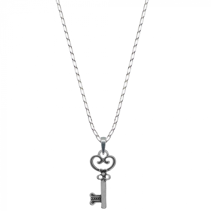 Lantisor argint personalizat pandantiv Cheie 6562FIG01280 Dras [1]