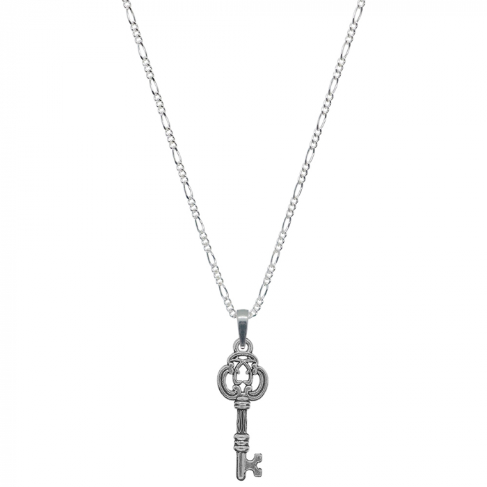 Lantisor argint personalizat pandantiv Cheie 9584FIG31330 Dras [1]