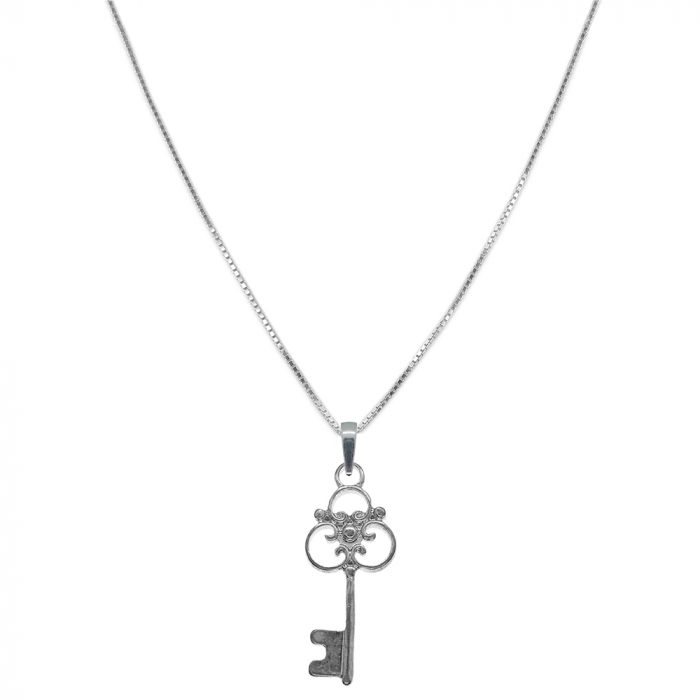 Lantisor argint personalizat pandantiv Cheie 9599VEN430 Dras [1]