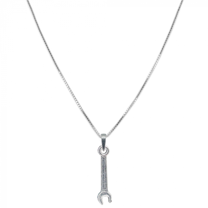 Lantisor argint personalizat pandantiv Cheie fixa 9371VEN300 Dras [1]